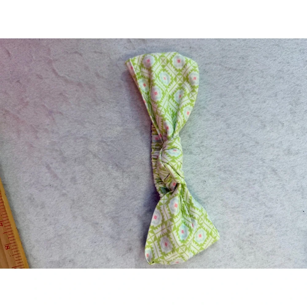 Matilda Jane Girls Headband Lot 5pc Floral Gingham Striped Bows OS